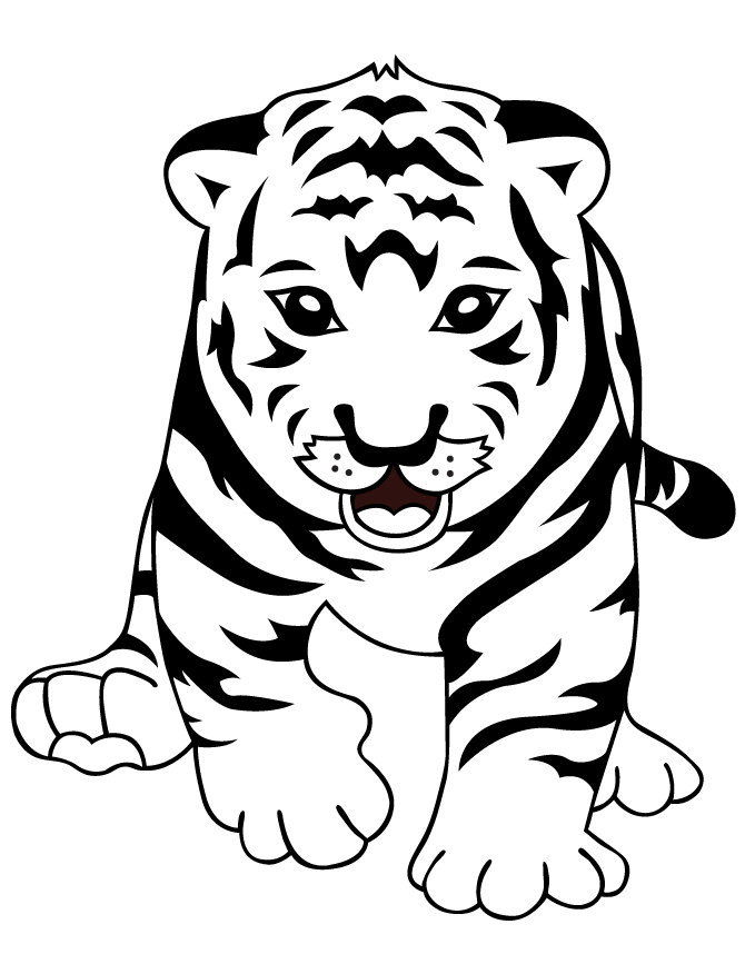 Free Tiger Cub Clipart, Download Free Clip Art, Free Clip