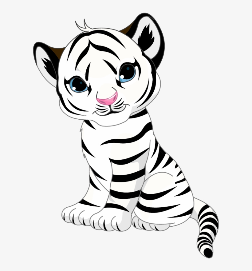 Tiger clipart black and white cub pictures on Cliparts Pub ...