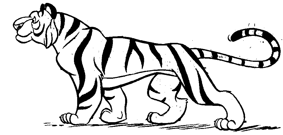 Tiger black and white tiger black and white clipart