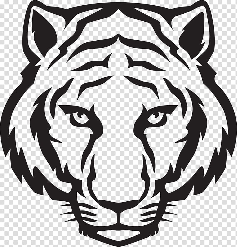 Black tiger , Tiger Drawing Art Sketch, tiger transparent