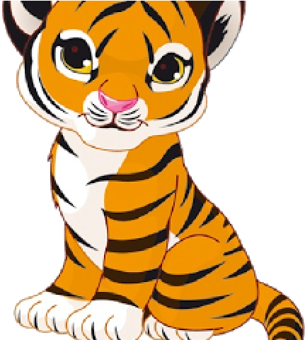 Tiger clipart animated.