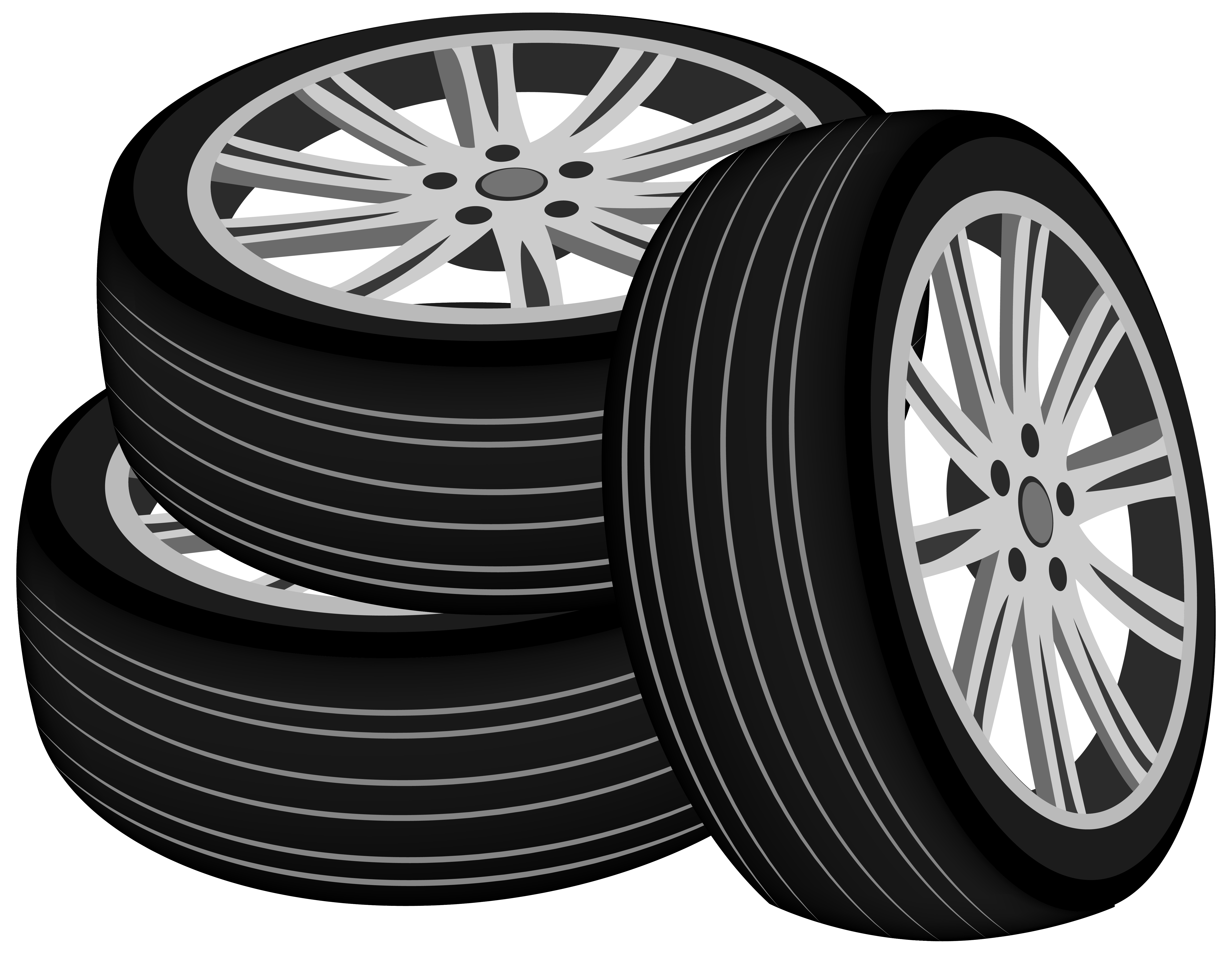 68 tires clipart.