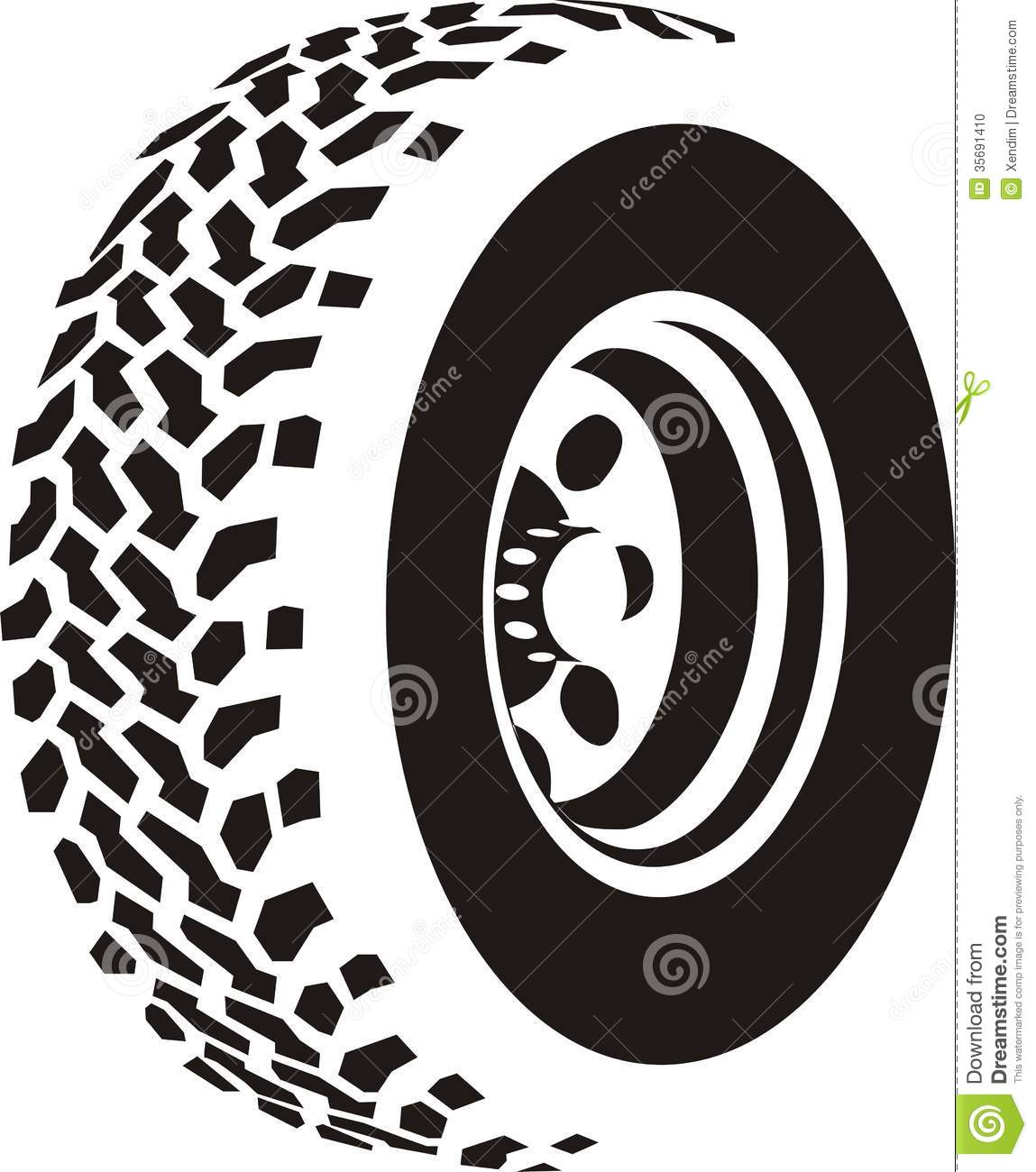 Tire clipart circle.