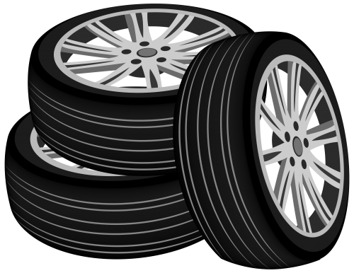 Tires png clipart.