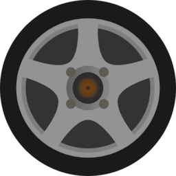 Car Wheel Tire Side View Clipart Royalty Free Public Domain