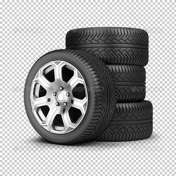 Tire clipart stacked.