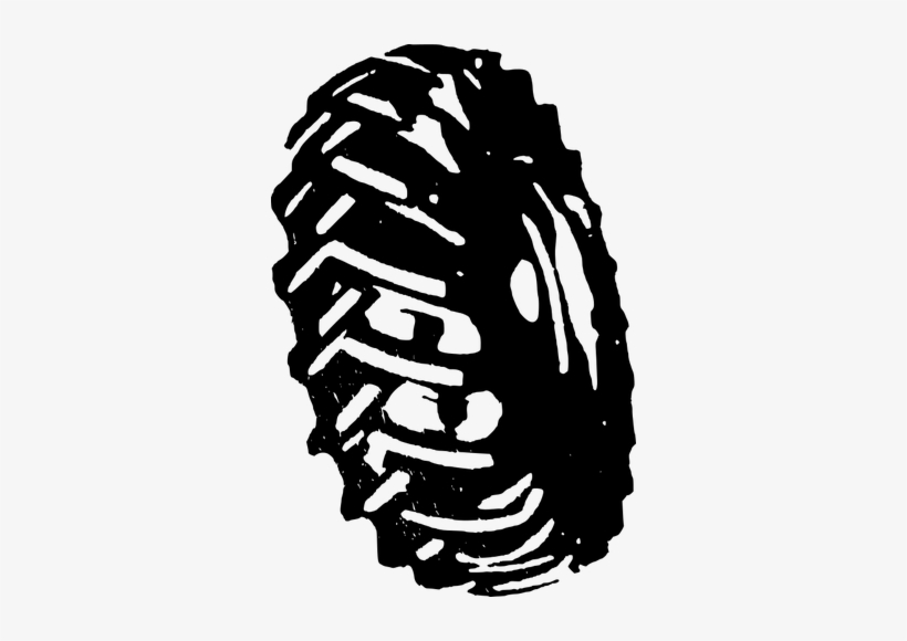 tire clipart tractor