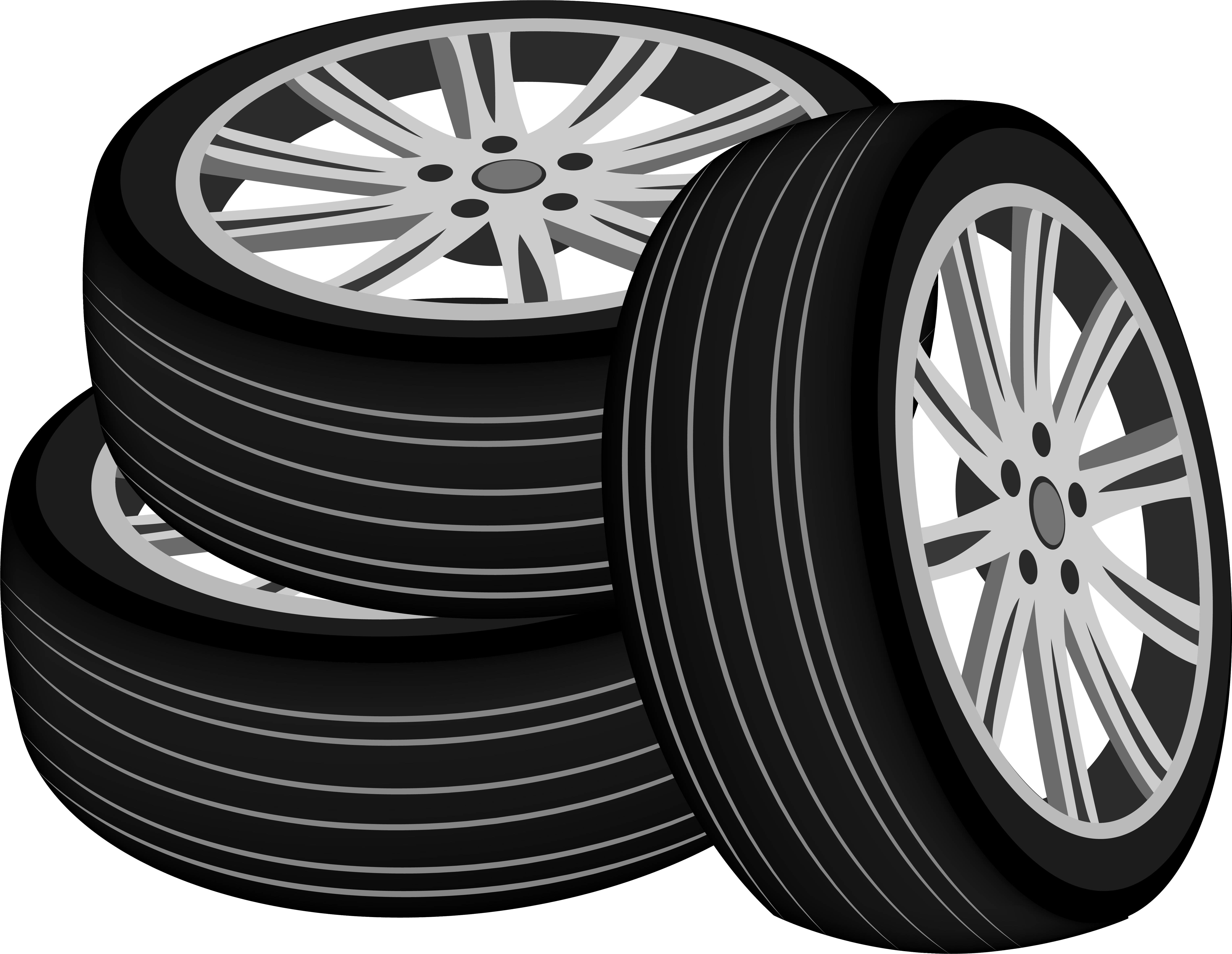 Free Tire Clipart Black And White, Download Free Clip Art