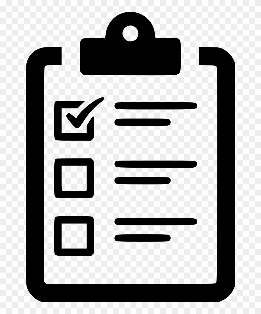 Checklist Poll Task To Do List Clipboard Comments