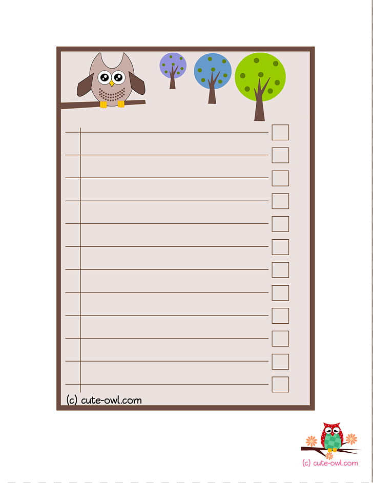 Checklist template action.
