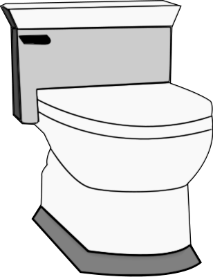 Potty toilet clip art free clipart images