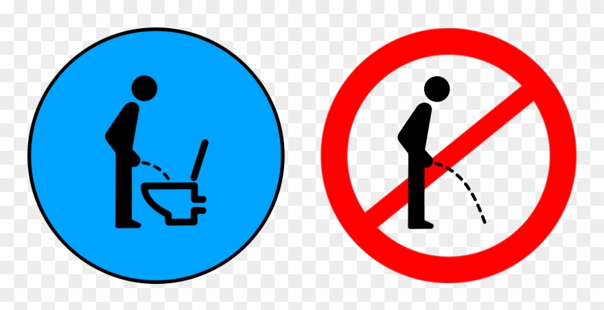 Urination Sign Urine Number Toilet