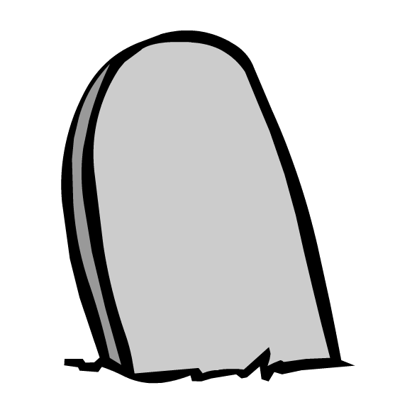 tombstone clipart animated