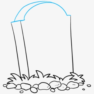 How To Draw Tombstone