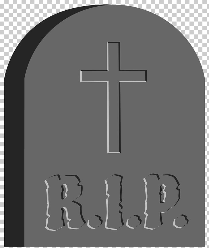 tombstone clipart gray
