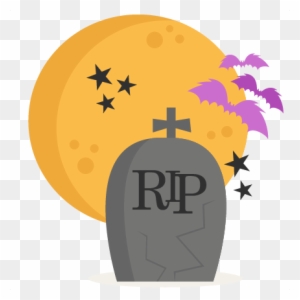 Tombstone clipart cute.