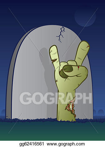tombstone clipart zombie