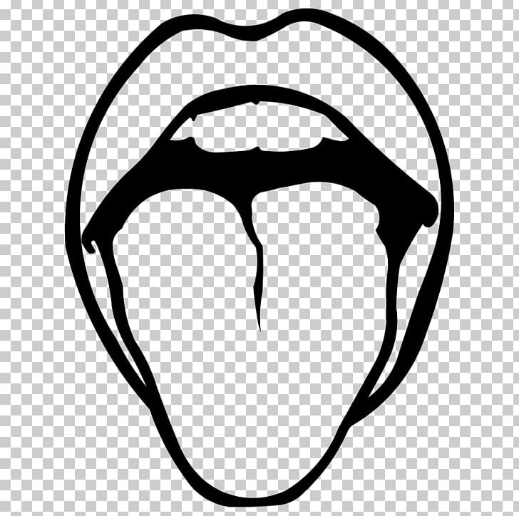 Drawing Tongue PNG, Clipart, Art, Black, Black And White