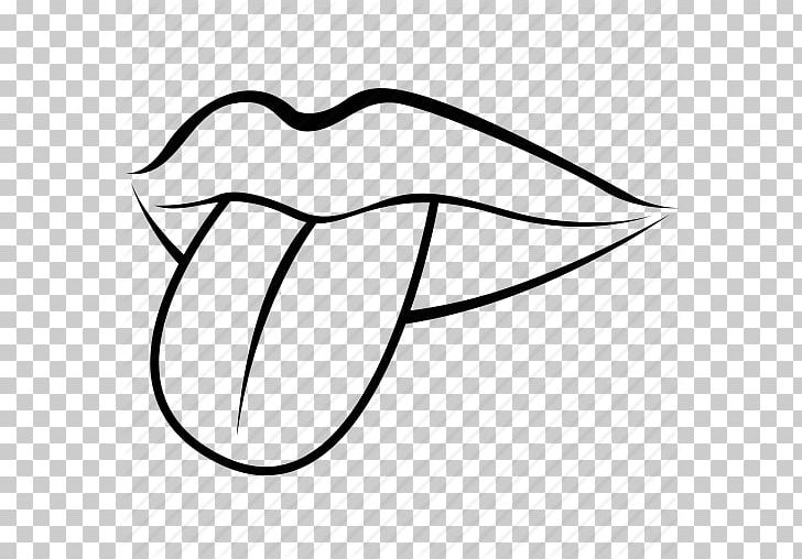 Tongue mouth drawing.