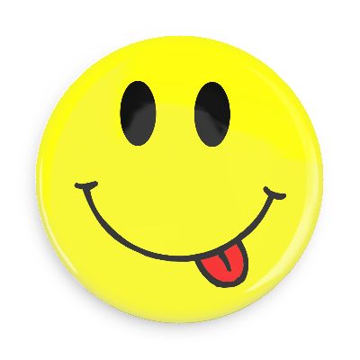 tongue clipart smiley