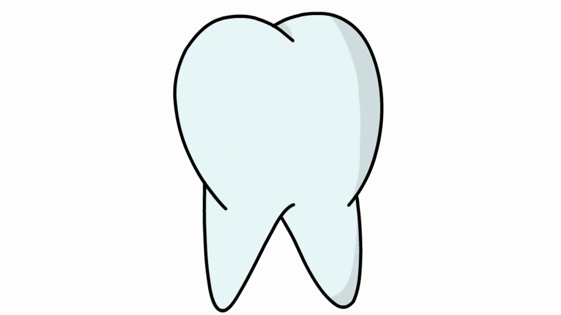 Animated tooth picture.