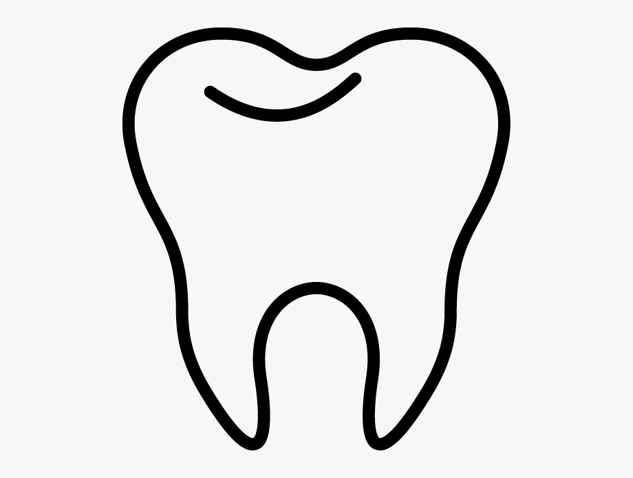 tooth clipart transparent background cartoon simple