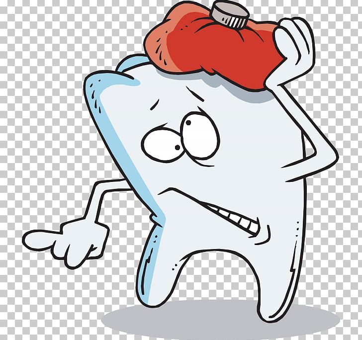 Toothache Cartoon Pain Tooth Decay PNG, Clipart, Angle, Area