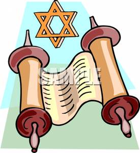 The Torah and Star of David