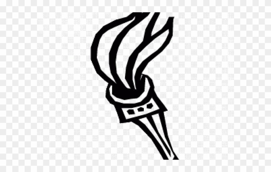 Torch clipart olympic.