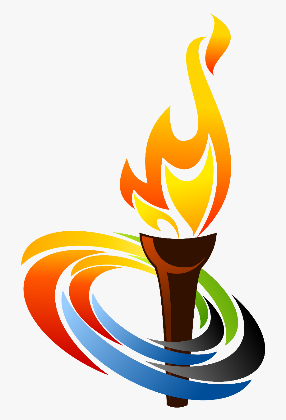 Pics For Torch Flame Png Clipart