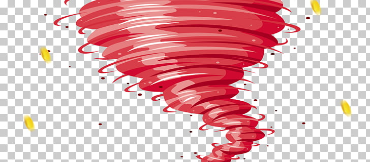 Ciclon Tornado Animation, Tornado decorative material PNG