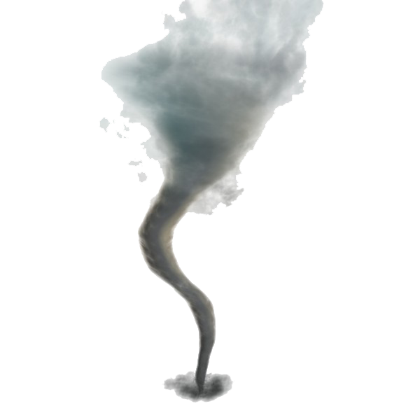 Realistic Tornado PNG Clipart Background