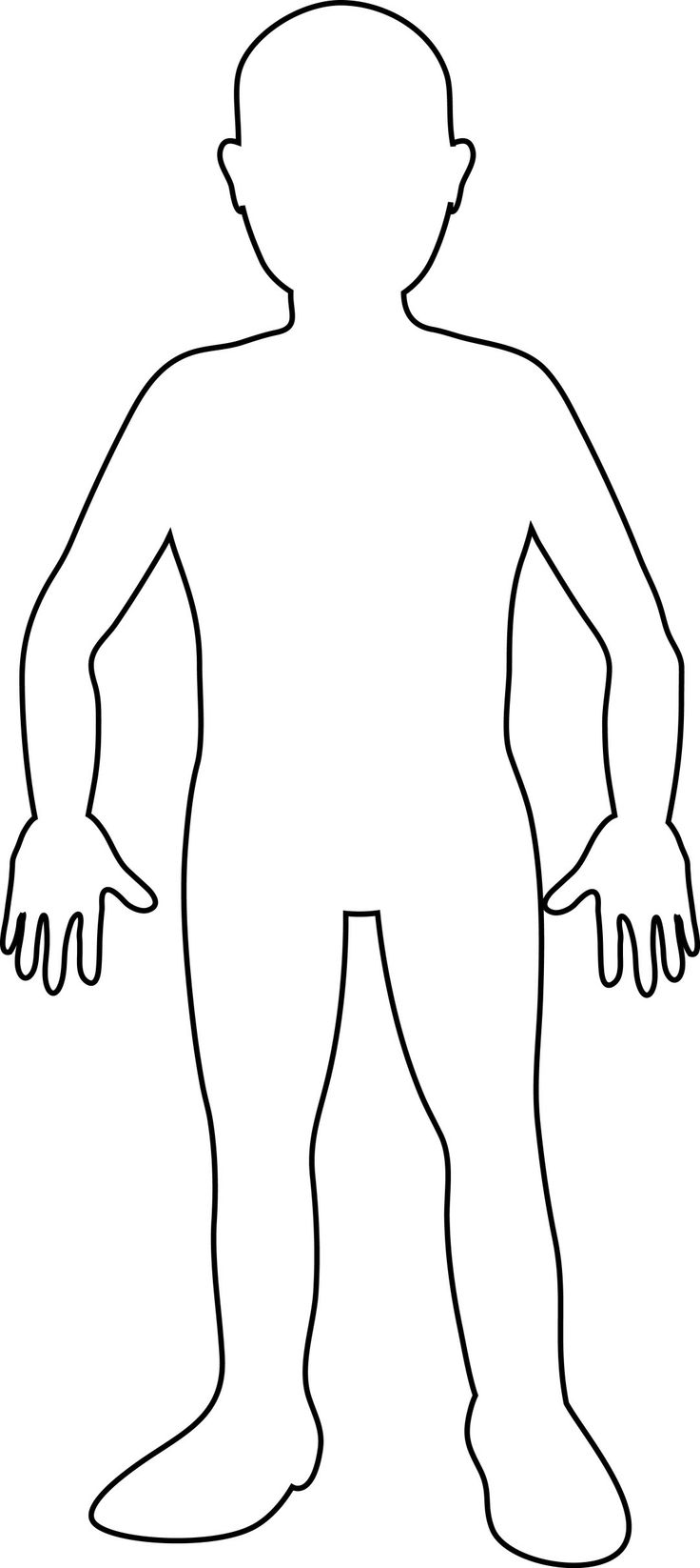 Free Outline Of A Body, Download Free Clip Art, Free Clip