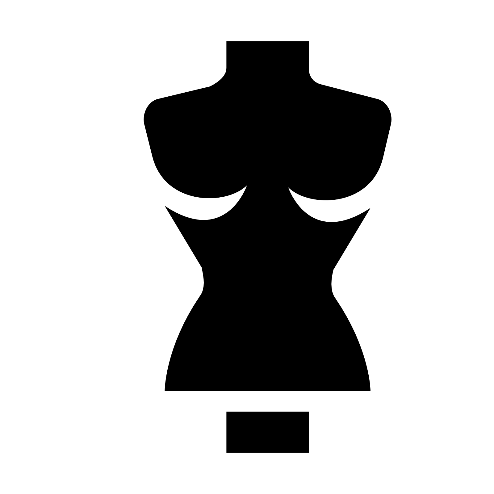 Computer icons torso.