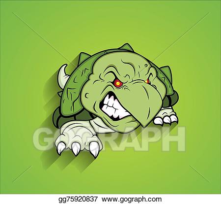 Vector clipart angry.
