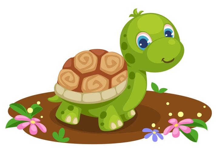 Cute tortoise cartoon