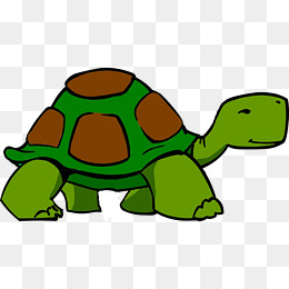 Slow tortoise clipart