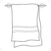 Towel clipart