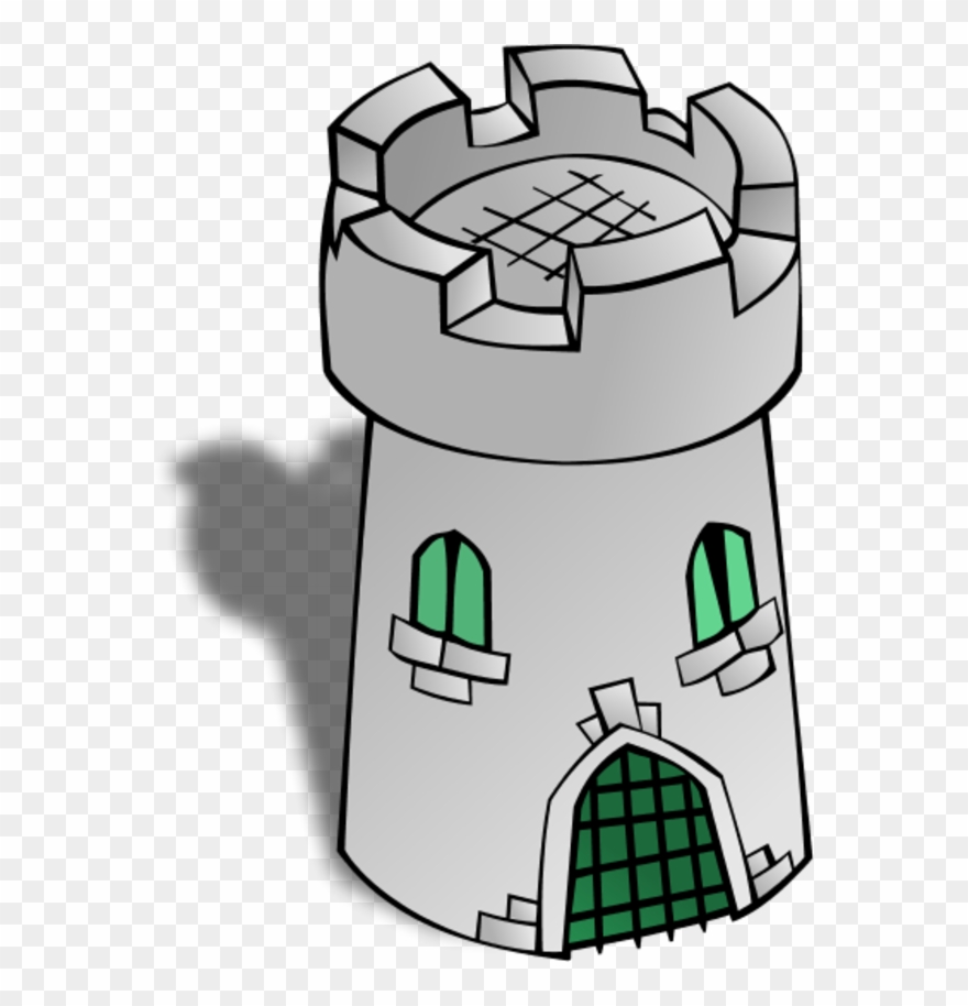 Tower clipart brick.