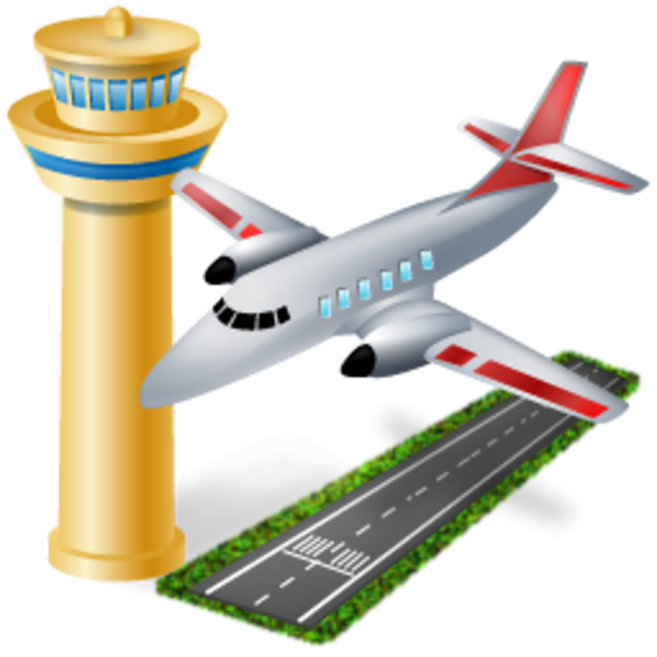 Clipart airplane control tower, Clipart airplane control