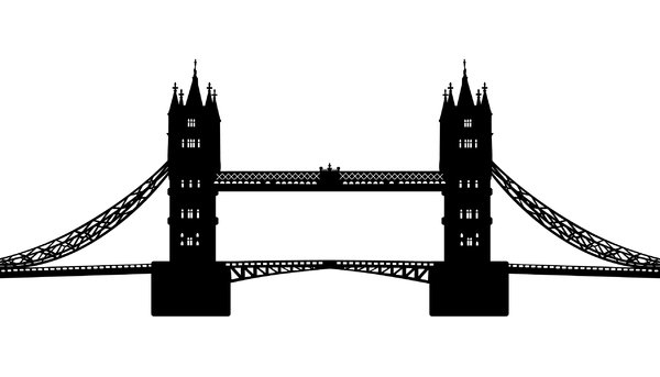 Tower Bridge Clip Art   Clipart Free Download
