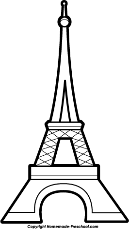 Free Eiffel Tower clipart, ready for PERSONAL and COMMERCIAL