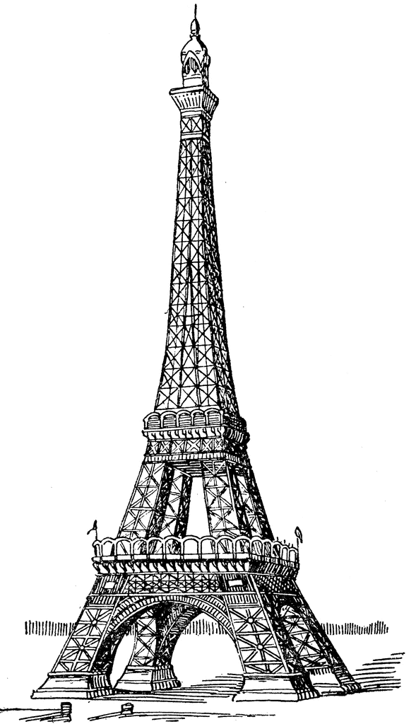 French eiffel tower.