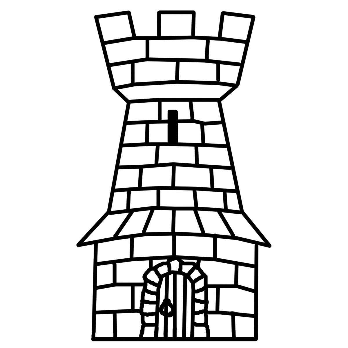 Heraldic towers