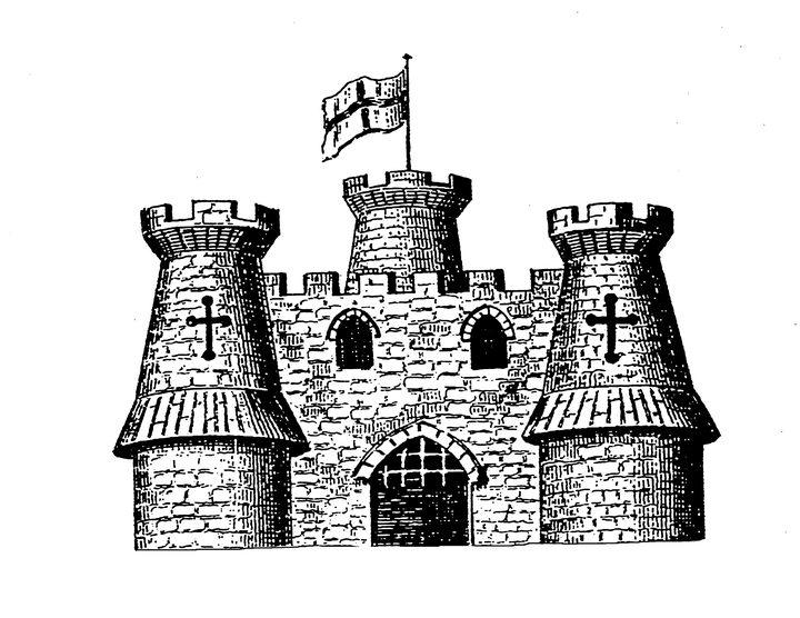 Tower clipart heraldic, Tower heraldic Transparent FREE for