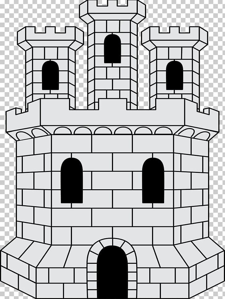 Castle fortification heraldry.