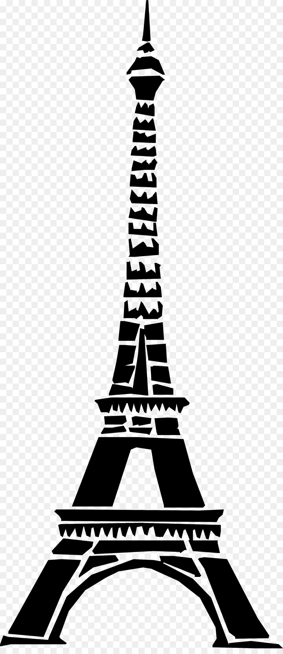 Eiffel tower drawing.
