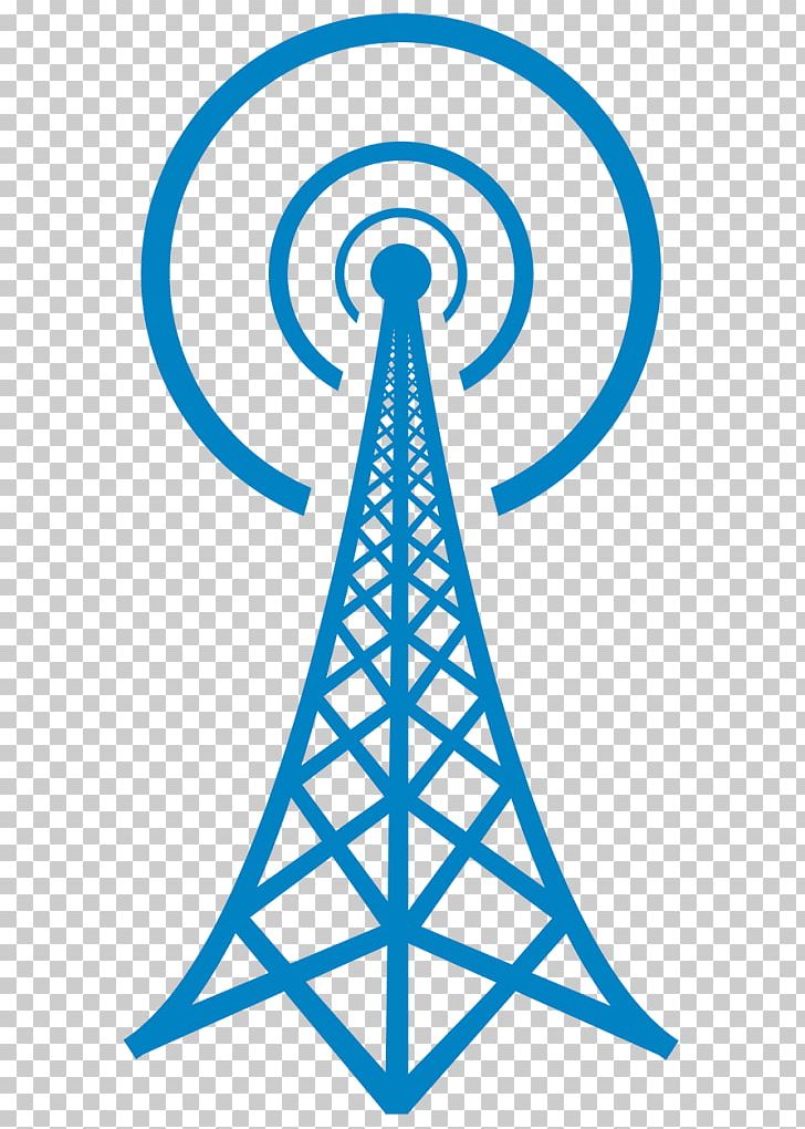 Telecommunications tower radio.
