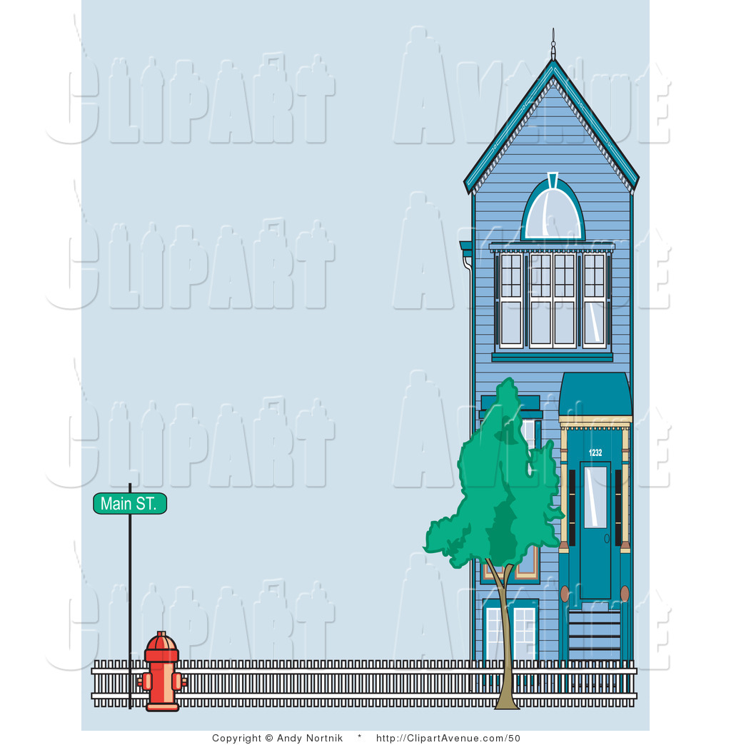 Avenue clipart red.