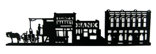 Old West Town Clip Art